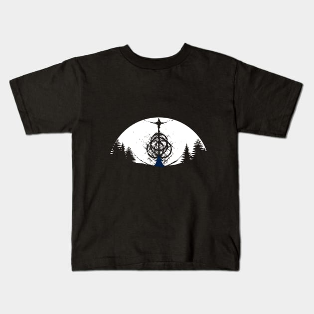 Witch in the Forest Kids T-Shirt by Taki93